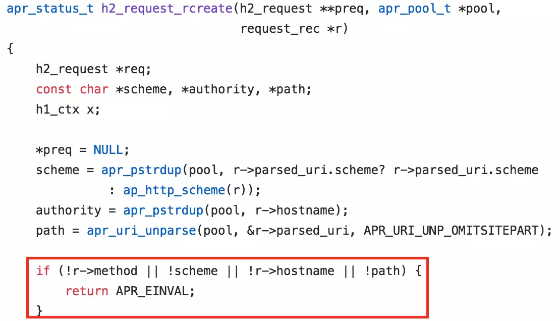 h2_request_rcreate function
