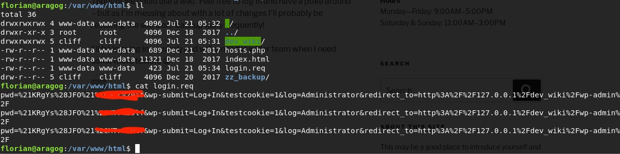Capture User Credential
