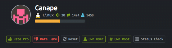 Canape Box Writeup & Walkthrough – [HTB] – HackTheBox