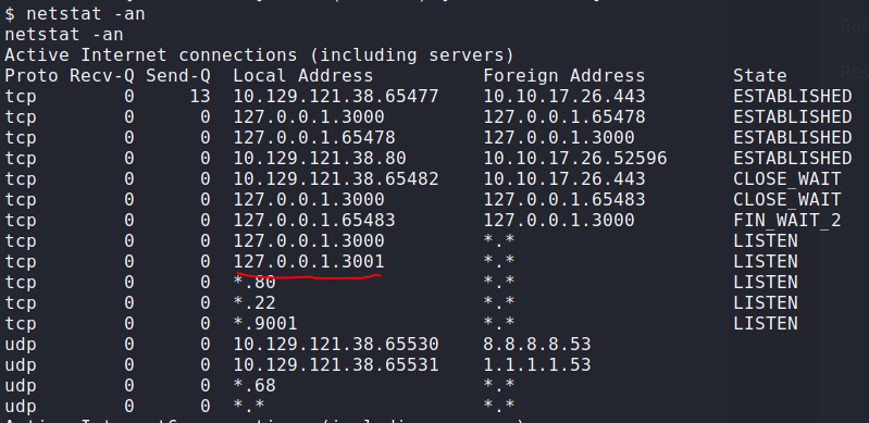 Check Local Open Ports