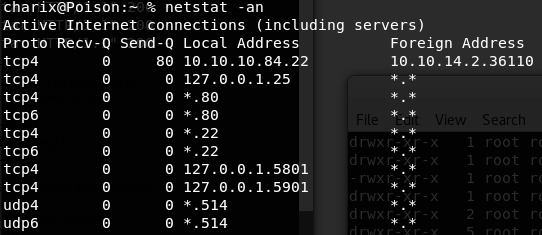 Poison Netstat